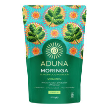 Aduna Organic Moringa Powder | 100% Pure Moringa Leaf | Super Greens Powder for Energy, Immunity & Vitality | Natural Gluten-Free Superfood for
