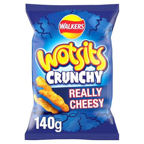 Walkers Walkers Wotsits Crunchy Really Cheesy Snacks Crisps 140g 1