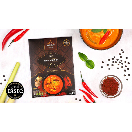 Taster Bundle - Traditional Thai Curry Paste by Mae Jum (6 Packs x 70g) 2