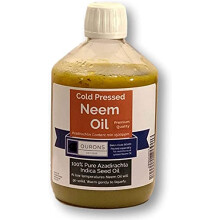 Neem Oil - 500ml Pure Cold Pressed Premium Seed Oil From India