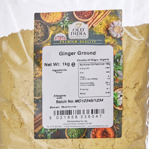 Old India Ginger Ground (1Kg) 1