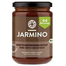 JARMINO Bone Broth Organic, Concentrate Beef Bone Broth440g, 44 Servings, Grazing & Grass-Fed Beef Stock, Keto Dairy Free Beef Broth Food