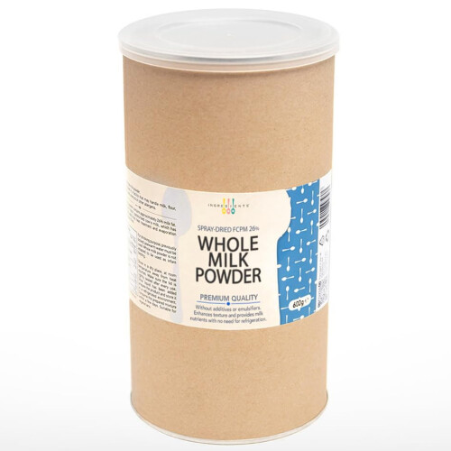 IB Whole Milk Powder 600g | 100% Pure, No Additives or Emulsifiers ...