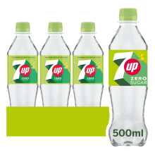 7UP Zero 500ml (Pack of 24)
