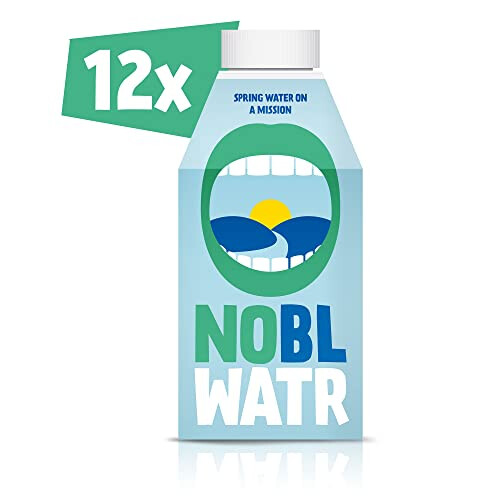 NOBL WATR - Spring Water on a Mission (500ml x 12) 1