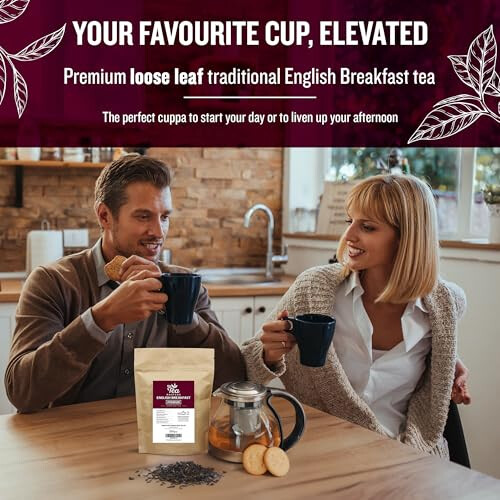 The Tea Masters Loose Leaf Tea - Breakfast Tea - Premium (1x1kg) 1