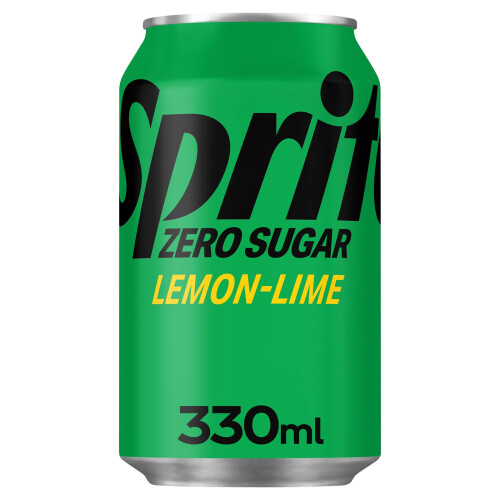 Sprite No Sugar 24 x 330ml Cans 1