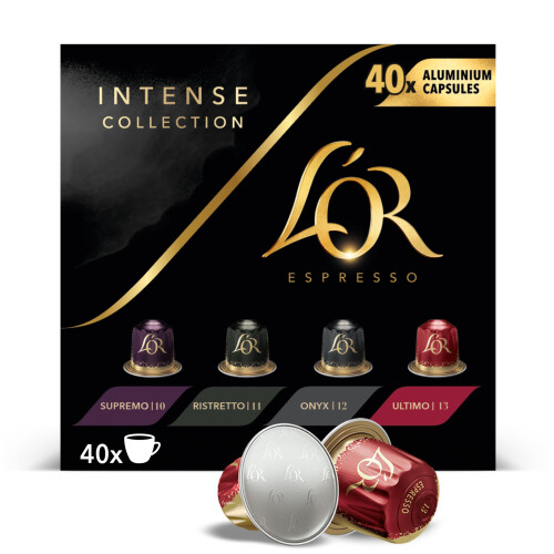 L'OR L'OR Espresso Intense Variety Box Coffee Pods x40