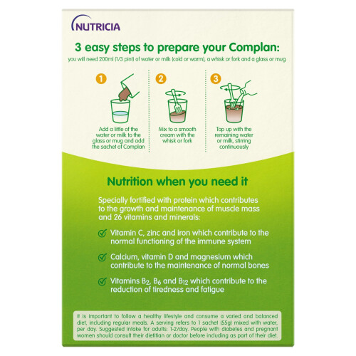 Complan Complan Rich Chocolate Nutritional Drink Sachets, 4 x 55 g (Pack of 4) 2