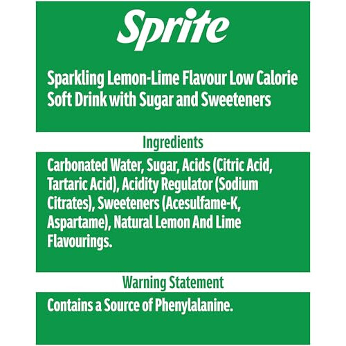 Sprite Can Original 330 ml (Pack of 24) 2
