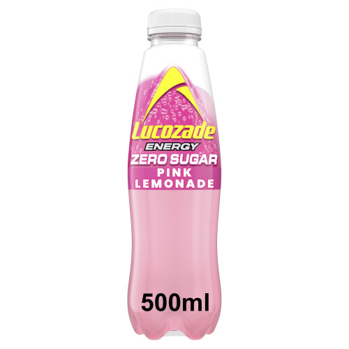 Lucozade Lucozade Energy Zero Sugar Drink 500ml (Pack of 12) 1