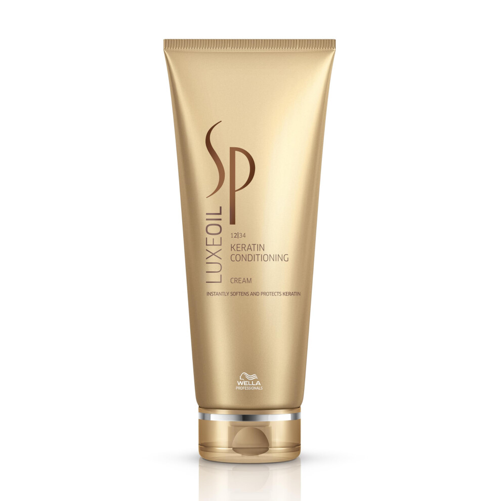 Wella Sp Sp Luxe Oil Keratin Nourishing Conditioner 200 Ml 4084500605978 Cream