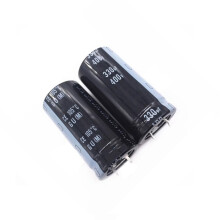 25mm x 50mm 400V 330uF Electrolytic Capacitors Low Impedance