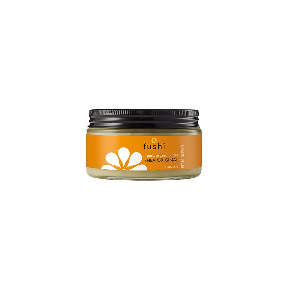 Fushi Organic Shea Butter 200G | Creamy, Handmade & 100% Pure | Vitamins A, E & F | Unrefined, Fresh-Pressed For Skin Soothing, Natural Healing &