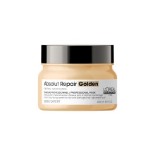 L?Or?al Professionnel Golden Lightweight Mask, With Protein And Gold Quinoa for Fine-Medium Dry And Damaged Hair, Serie Expert Absolut Repair, 250 ml