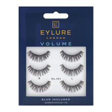 Eylure Strip False Lashes No.101, 3 pairs