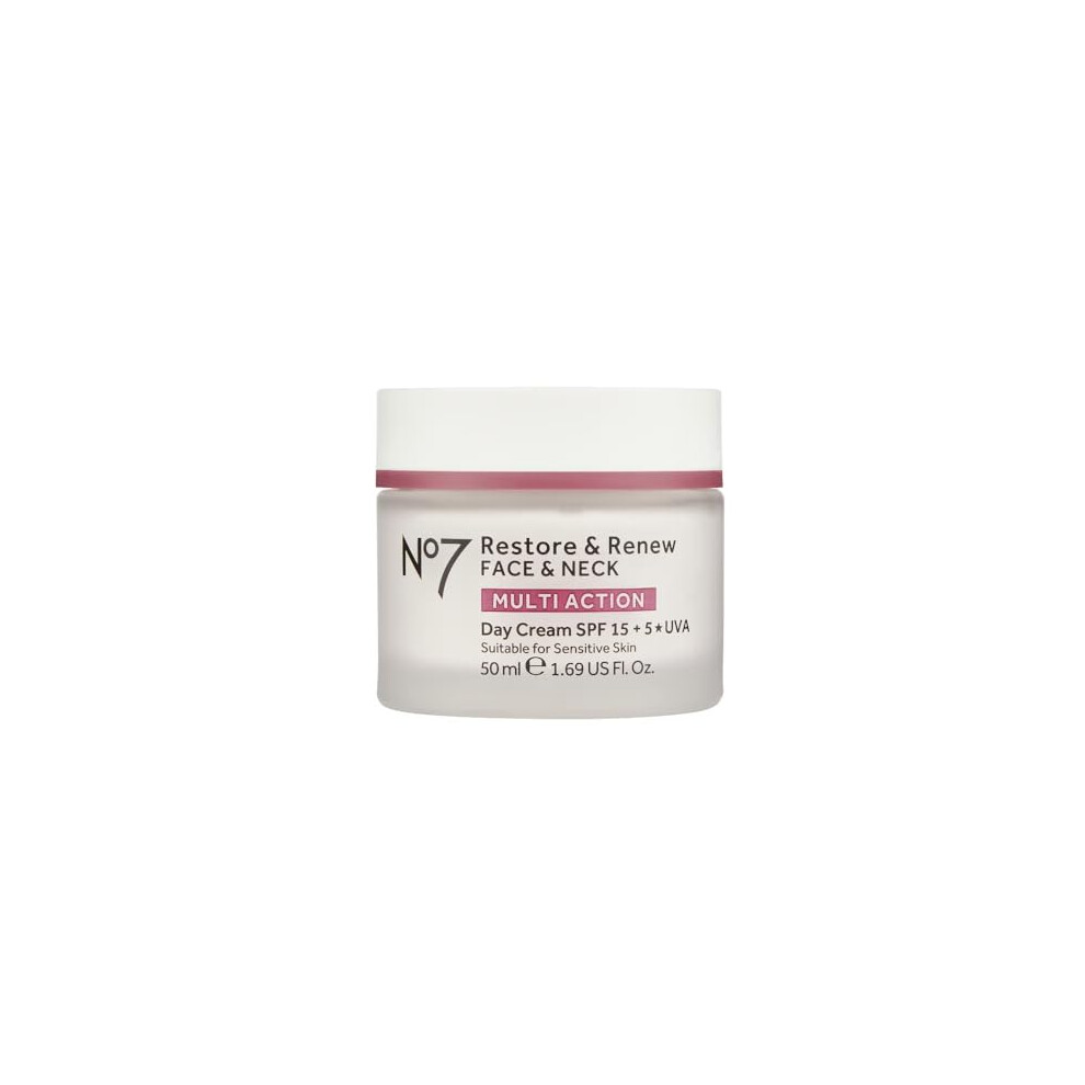 No7 Restore & Renew Face & Neck Multi Action Day Cream 50Ml