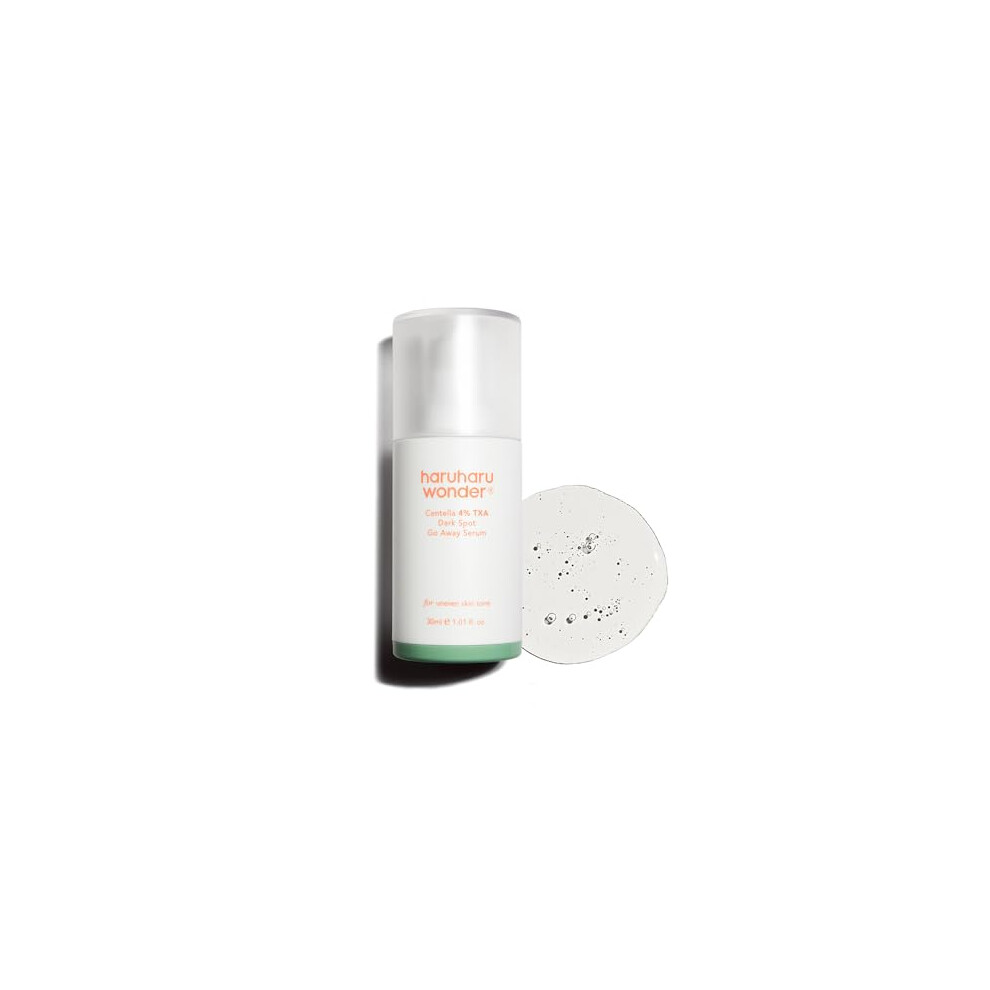 Haruharu Wonder 4% Txa Dark Spot Go Away Serum, 1.01 Fl. Oz, Niacinamide, Tranexamic Acid, Vitamin C & Centella