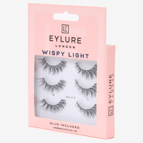 Eylure (Multi Pack- 3 Pairs) Eylure Texture #117 False Eyelashes, Black by Eylure 2