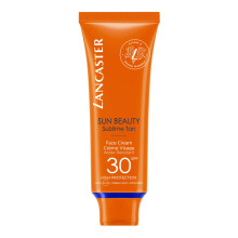 LANCASTER - Sun Beauty Sublime Tan - Face Cream - SPF30 High Protection With Full Light Technology - Waterproof, Clean Formula, Vegan - 50ml