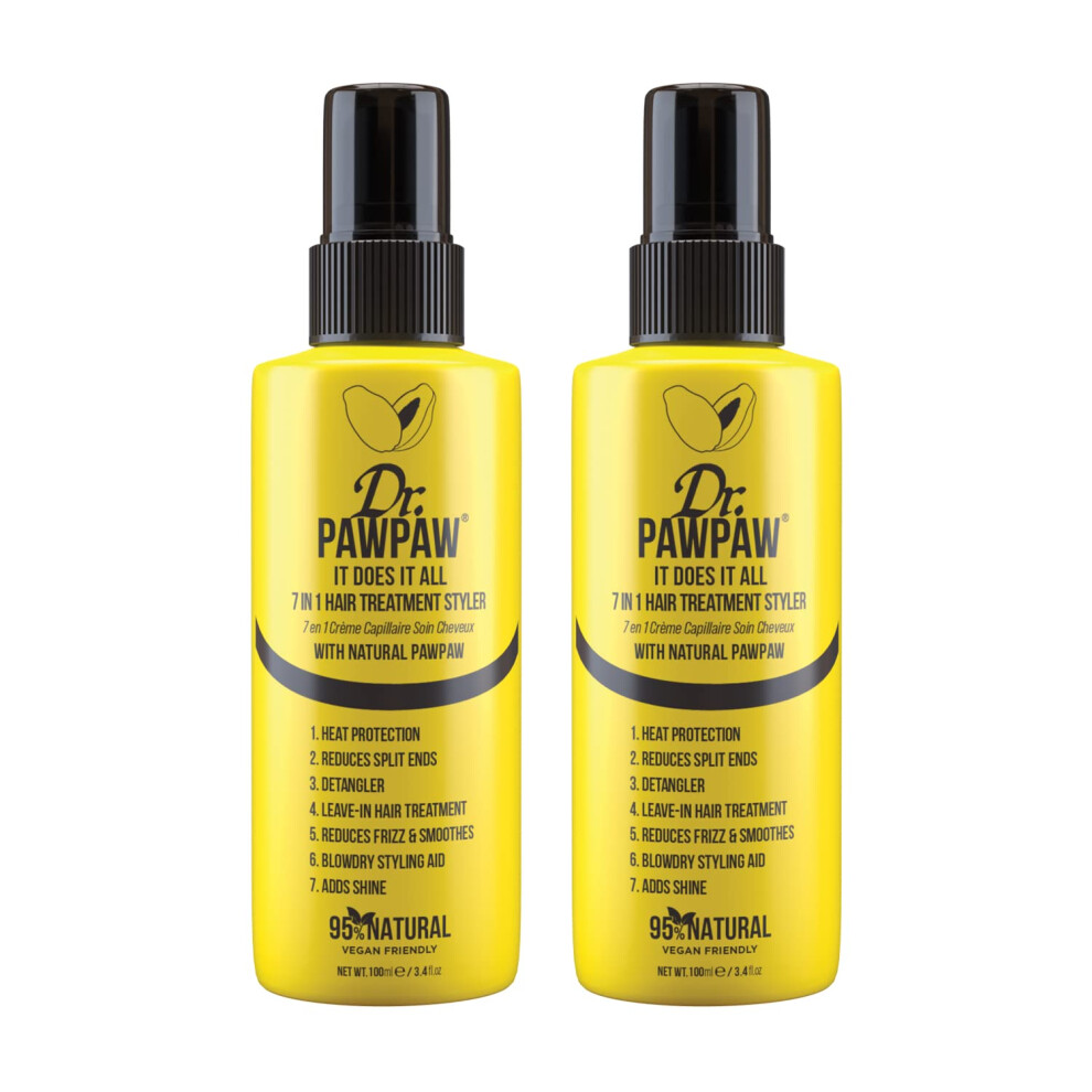 Dr. Pawpaw Original Balm Dr Pawpaw It Does It All - 7In1 Hair Treatment Styler - Bundle Of 2 100Ml