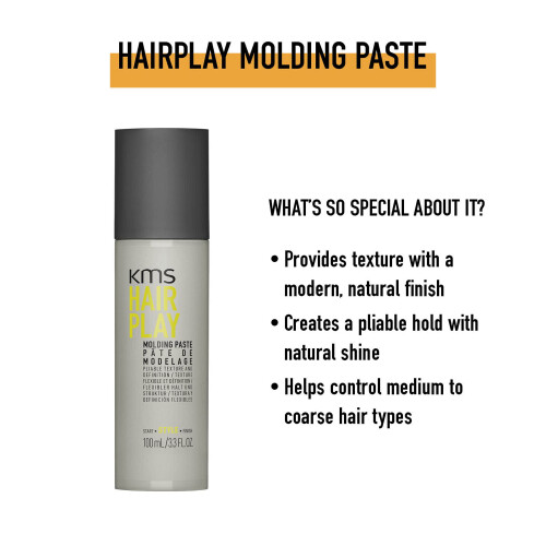 KMS KMS Hair Play Molding Paste for All Hair Types, 100ml 2