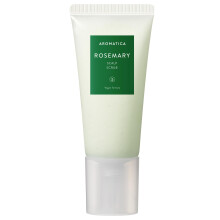 AROMATICA Rosemary Scalp Scrub 5.82oz / 165g, Sulfate-Free, Silicone-Free, Vegan, Scalp Cleansing with Salt Granules, Invigorates and Exfoliates