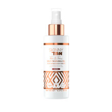 Skinny Tan Tan & Tone Self Tan Oil - Streak Free Natural Looking Fake Tan with Coconut Oil, Enriched with Guarana Extract to Tone & Firm Skin,