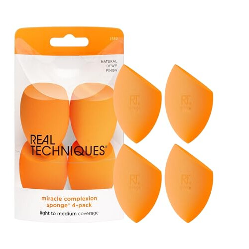 Real Techniques Real Techniques Miracle Complexion Sponge (Pack of 4)