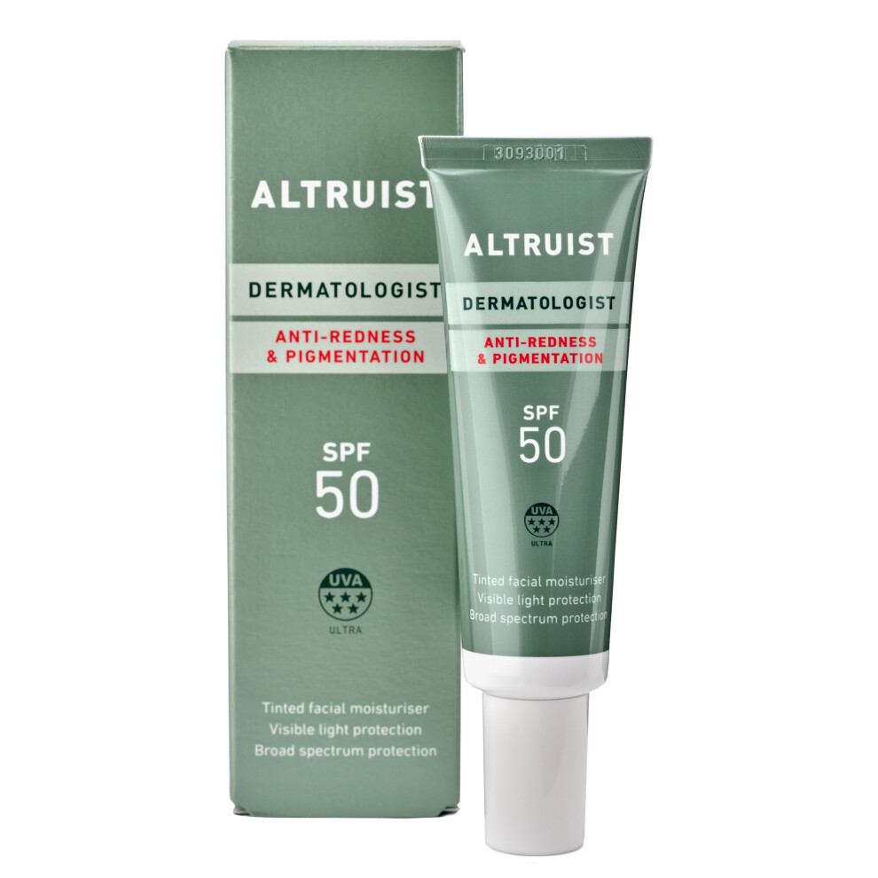 Altruist Cream Dermatologist Anti Redness And Pigmentation Spf50 Tinted Face Unscented, 30 Ml (Pack Of 1)
