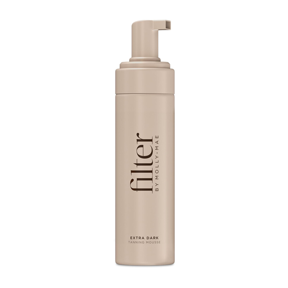 Filter By Molly-Mae Self Tanning Mousse | Fast Drying Fake Tan | Streak Free | Bronzed Glow | Moisturising Foam | Develops Fast | Long Lasting | Extra