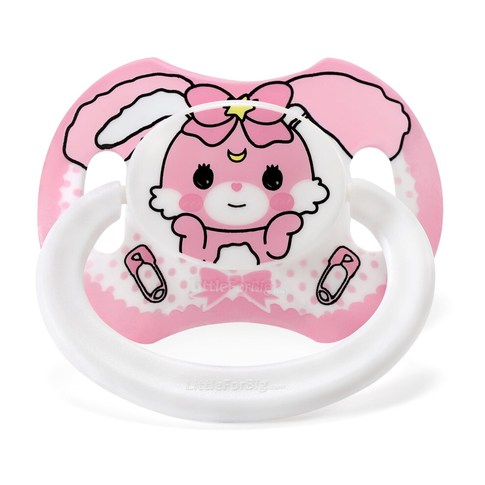 Littleforbig Bigshield Generation-Ii Adult Sized Printed Pacifier Baby Usagi Pattern