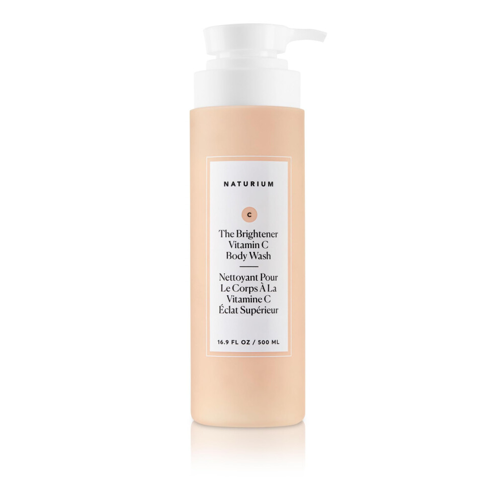 Naturium Dark The Brightener Vitamin C Body Wash, Gentle Cleanser | 16.9 Fl Oz / 500 Ml