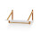 Obaby Obaby Maya Shelf - White with Natural, 25OB2716 1