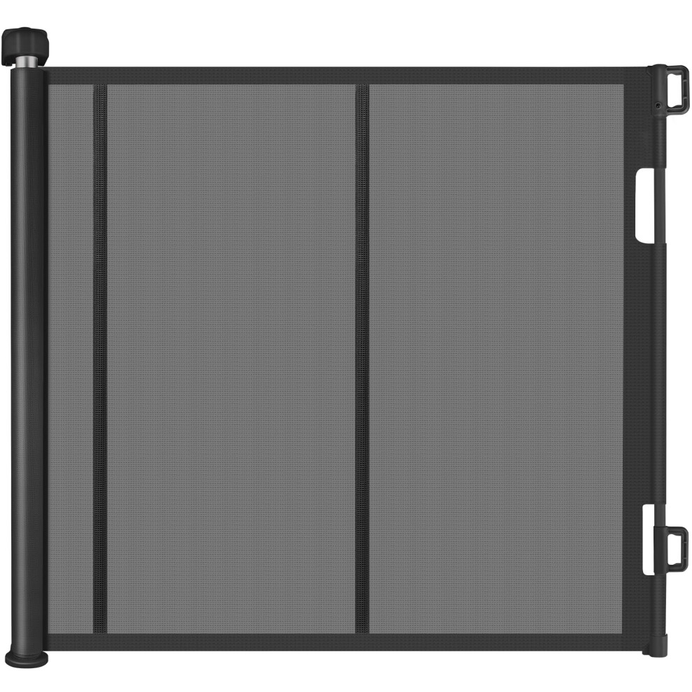 Retractable Baby Gate, Upgraded Pet Gate with Fiberglass, Extends to 140 cm Wide, 84 cm Tall, Mesh Dog Gate for Stairs, Indoors, Outdoors and-image-OPC-PMXWGJP-NEW