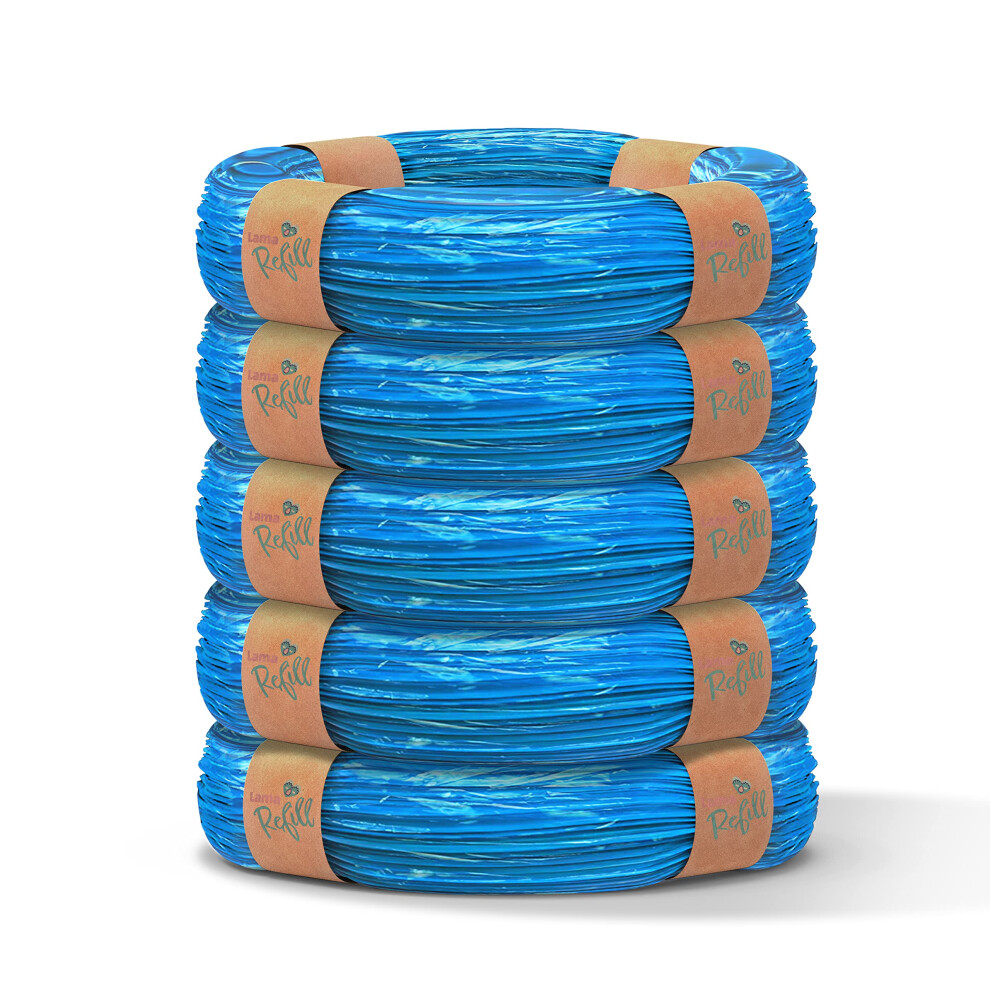 Baby Lama 5 Tommee Tippee Nappy Bin Refills Compatible, Nappy Bin Refill and Tommy Tippee Nappy Bin Refills 100% Made in Italy, Lavender Scented-image-OPC-PMXWGKC-NEW