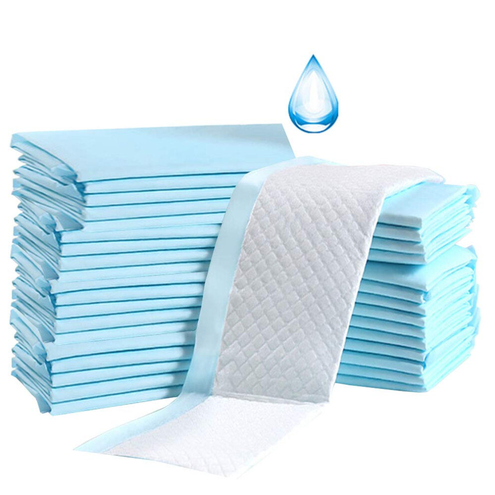 Baby Disposable Underpad 100 Count Incontinence Changing Pad Baby Diapers Newborn Pads Soft Breathable Waterproof Leak Proof Quick Absorb 13X18 Inch Buyockss