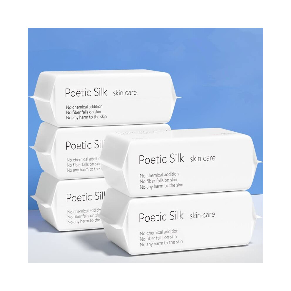 Disposable Soft Dry Wipes, Simple Wet And Dry Cleansing Face Towel, Skincare Facial Cotton Tissue, For Sensitive Skin & Baby Care & Makeup Forrader