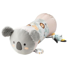 Nuby Animal Adventures Tummy Time Pillow ? Sensory Toys | Baby-Safe Mirror | Suitable from Birth