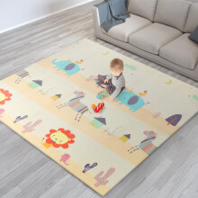 scoosh Foldable Activity Mat - Double-Sided, Reversible, Waterproof, Ideal for Playtime, Picnics, and Quality Family Bonding - Premium Quality Outdoor