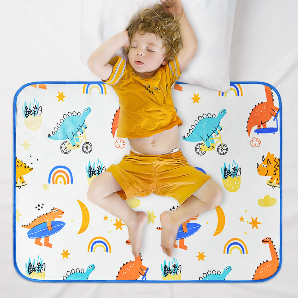 Potty Training Bed Pads, Bed Protector For Kids, 70 * 90Cm Bed Wetting Mattress Protector Bed Wetting Sheets Mats, Absorb Water Pads Toddler Aolso