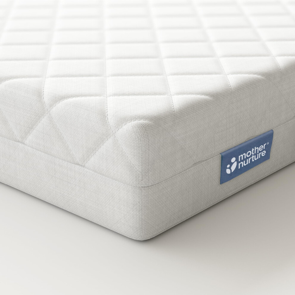 Classic Foam Travel Cot Mattress (95 X 65Cm X 7.5Cm) Breathable Travel Cot Bed Mattress For Comfy Night?S Sleep Hypoallergenic Mother Nurture