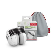 Alpine Muffy Baby Ear Defender for Babies and Toddlers up to 36 Months - CE & UKCA Certified - Noise Reduction Earmuffs - Comfortable Baby Headphones