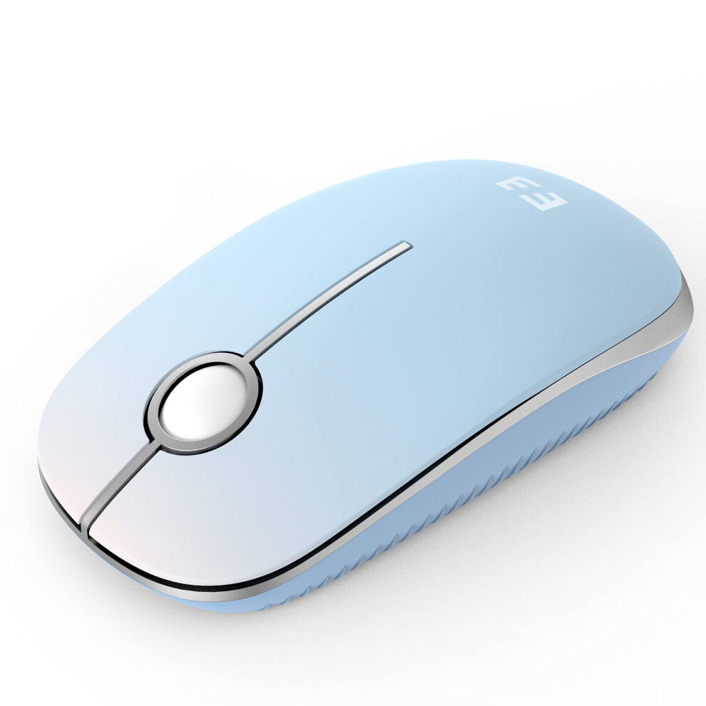 Seenda Wireless Mouse, 2.4Ghz Silent Mouse With Usb Receiver, 18 Month Battery Life, 1600 Dpi Optical Tracking, Portable Computer Mice For Laptop Pc 8000002467186