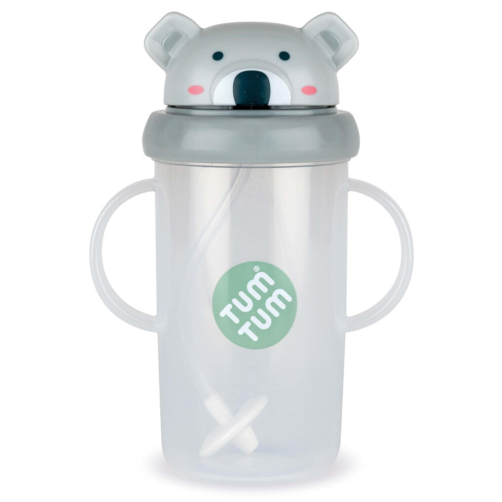 Tippy Up Free Flow Sippy Cup (No Valve), Sippy Cup For Toddlers, Bpa Free (Kev Koala 300Ml) Tum Tum
