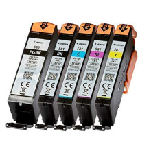 5 Original Setup Canon PGI580 CLI581 PGI-580 CLI-581 Ink Cartridges Set Pixma Printer TS8100 TS8150 TS8151 TS8152 TS9100 TS9150 TS9155 TS9500 TS9540