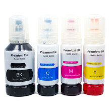 Cartridgeify 101 102 103 104 Ink Compatible with Epson 102 or 104 Ink Cartridges Bottle Multipack, for EcoTank ET-2700 ET-2710 ET-2720 ET-2750 ET-3700