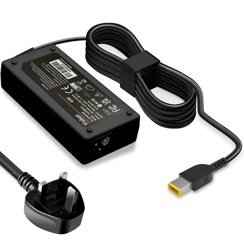 Lenovo Laptop Charger,65W Usb Adapter Power Supply For Lenovo T430 T440 T450 T460 T560 E431 E440 E531 E540,Yoga 2 11 11S 13,Thinkpad Yellow 8000002467926