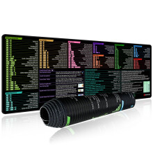 excovip Large Mouse Pad XL, Office Shortcut Mouse Pad, Extended Computer Mouse Pad/Desk Mat with Stitched Edges for Excel (Upgraded Version,900x300mm)