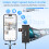 7 IN 3 USB 3.0 Multi Card Reader Adapter, Memory Card Reader for SD,CF,XD,Micro SD,TF,MS Cards, 5Gbps High-Speed USB C SD Card Reader for iPhone 5